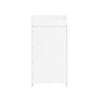 Table de chevet étroite avec tiroirs Alcovea