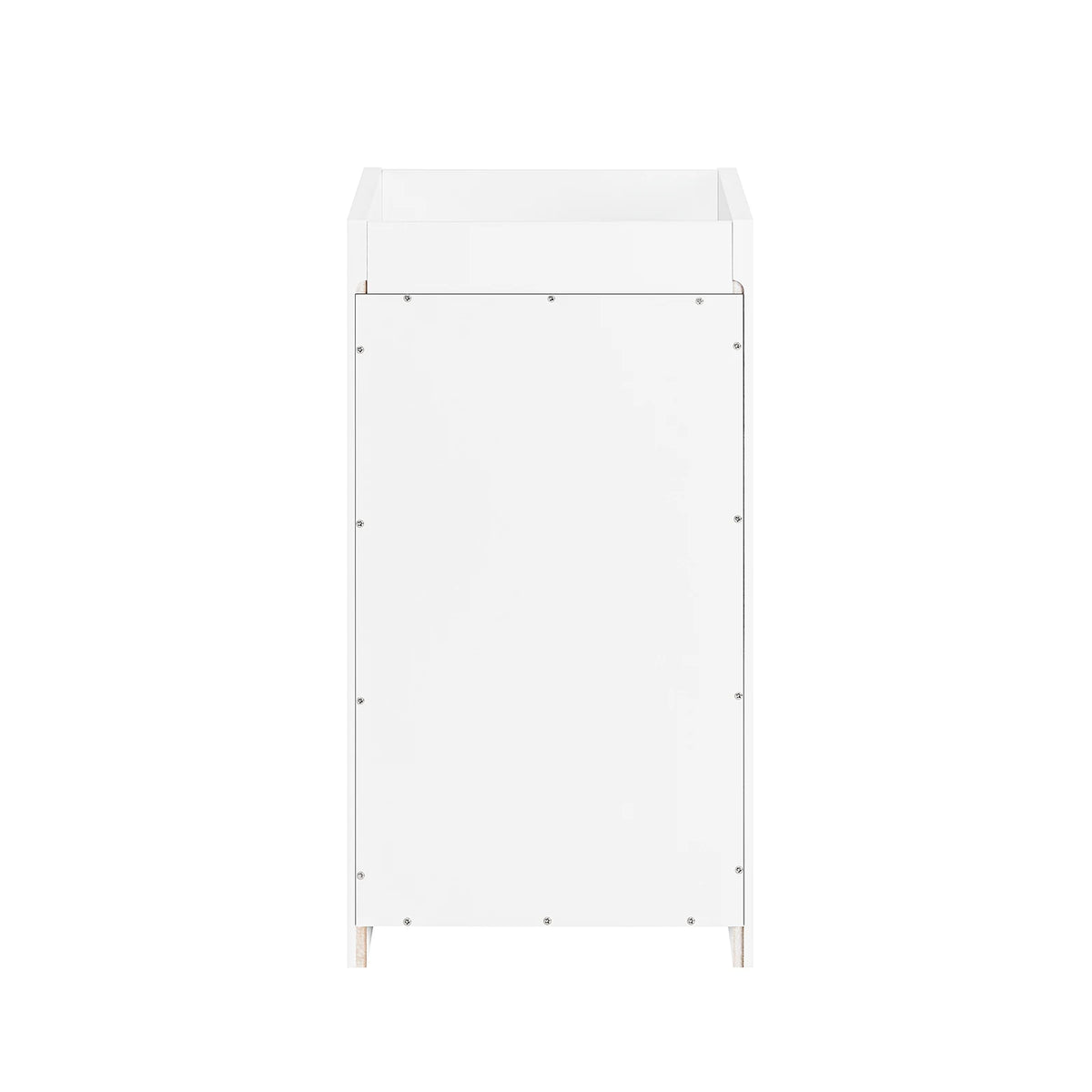 Table de chevet étroite avec tiroirs Alcovea