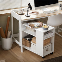 Table de chevet sur roulettes Alcovea