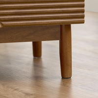 Table de chevet vintage avec 2 tiroirs Alcovea